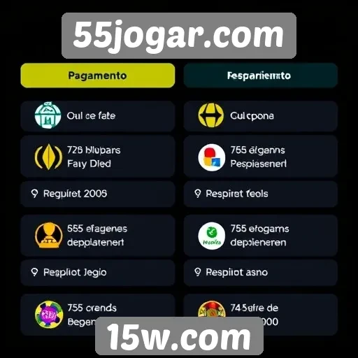 Explorando as opções de pagamento disponíveis em 55jogar.com